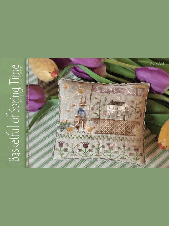 With Thy Needle & Thread – Basketful of Spring Time