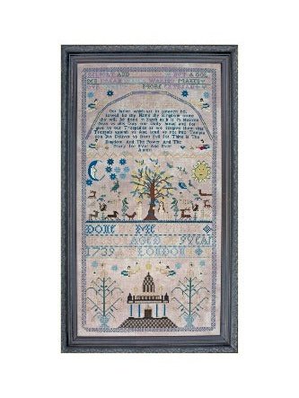 Hands Across The Sea Samplers - Esther Benson 1739