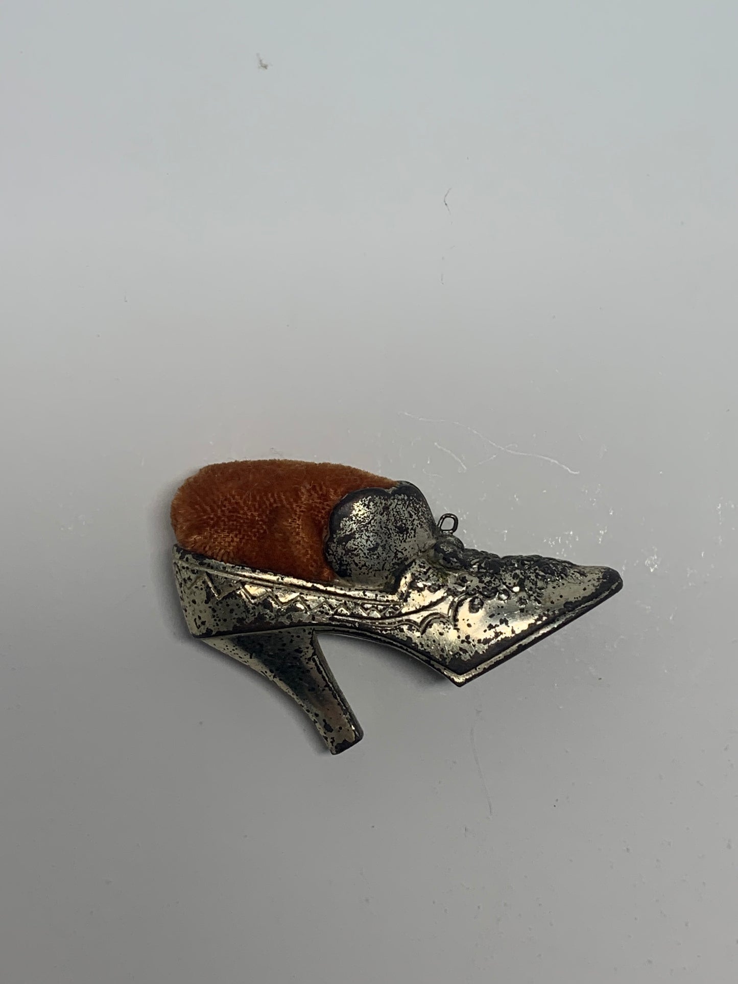 Vintage Mini Shoe Pincushion