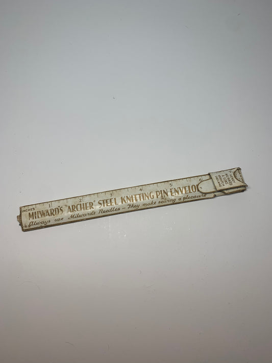 Vintage Milward's Knitting Pin Set