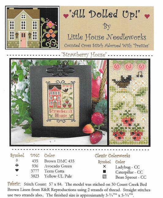 Little House Needleworks - All Dolled Up: Strawberry House