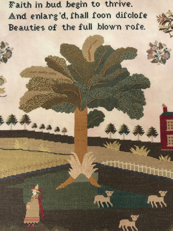 Hands Across The Sea Samplers - Lucy Navier 1818