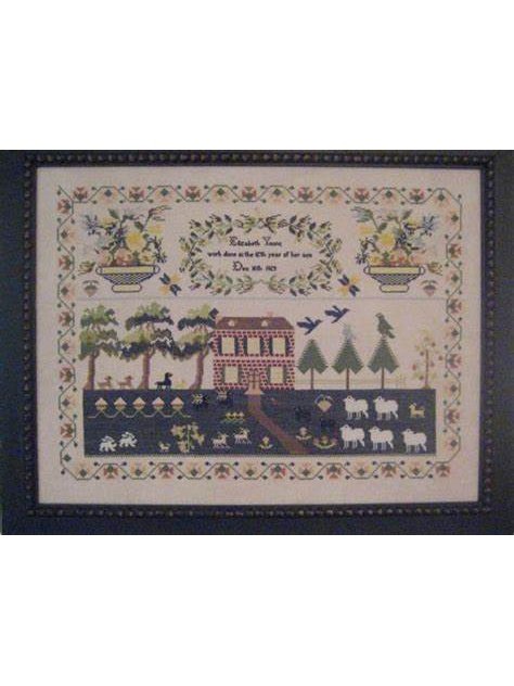 Samplers Revisited - Elizabeth Young 1829